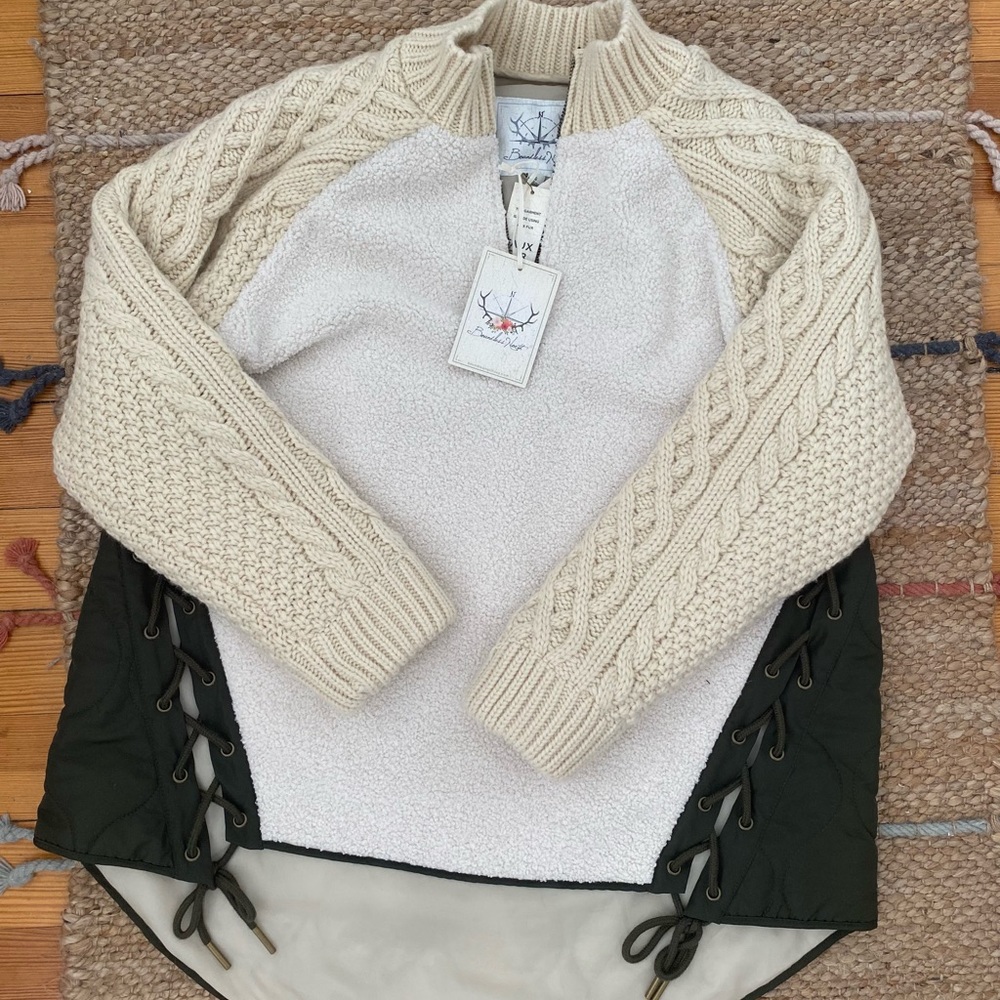NWT Boundless North Half-Zip Pullover Sweater